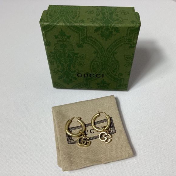 Gucci GG Gold Earrings - Picture 2 of 5